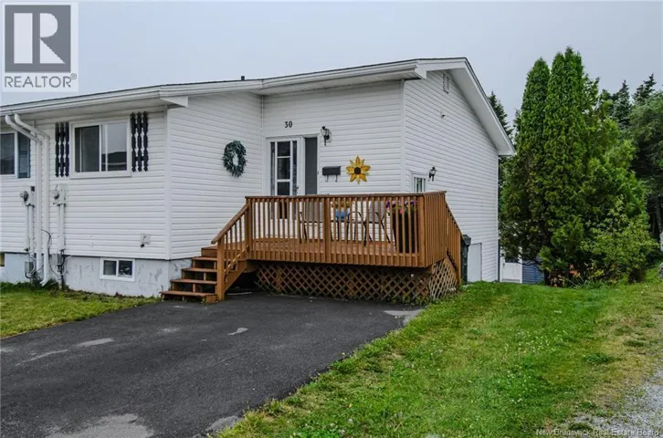30 Boyaner Crescent, Saint John, New Brunswick E2J4C7