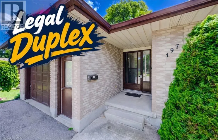 197 SOUTHWOOD Drive, Kitchener, Ontario N2E2B2