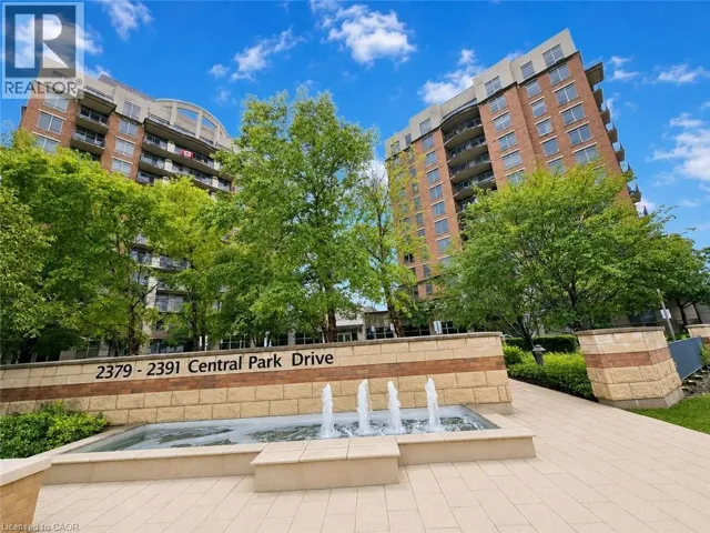 2391 CENTRAL PARK Drive Unit# 612, Oakville, Ontario L6H0E4