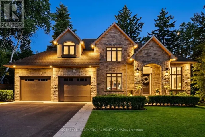 78 RAVINA CRESCENT, Hamilton (Ancaster), Ontario L9G2E7