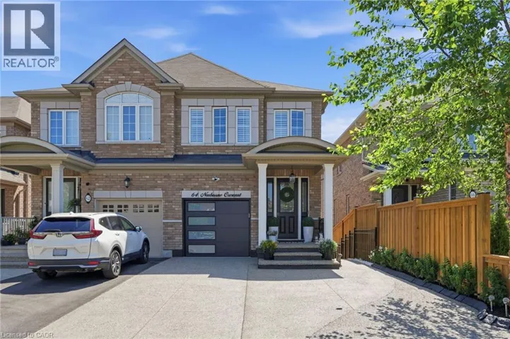 64 NARBONNE Crescent Unit# UPPER, Stoney Creek, Ontario L8J0J7