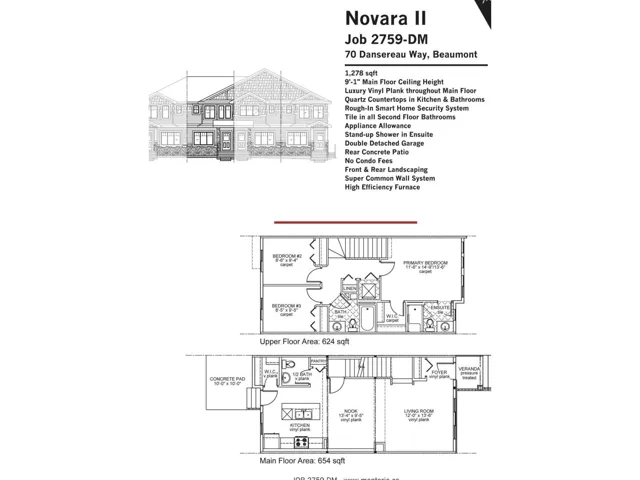 70 Dansereau WY, Beaumont, Alberta T4X3E2