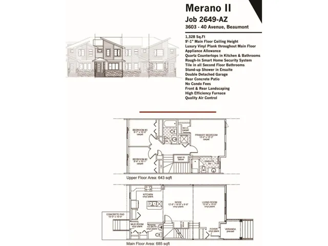 3603 40 AV, Beaumont, Alberta T4X2Y3