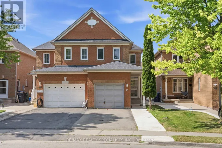 45 CLOVER BLOOM ROAD, Brampton (Sandringham-Wellington), Ontario L6R1S2