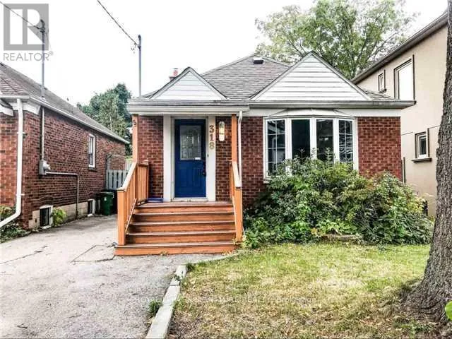 318 WOODMOUNT AVENUE, Toronto (East York), Ontario M4C4A3