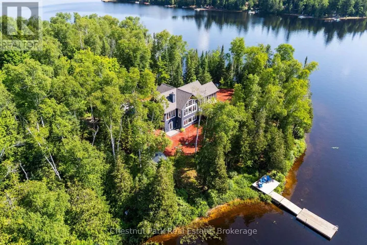 Point of land Oxtongue lake