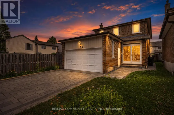 74 GREEN SPRING DRIVE, Toronto (Milliken), Ontario M1V2B1