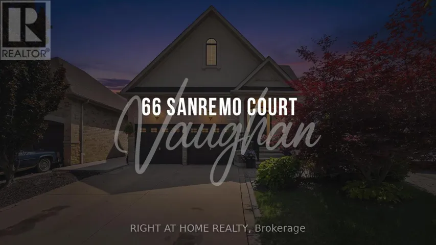 66 SANREMO COURT, Vaughan (West Woodbridge), Ontario L4H1K5