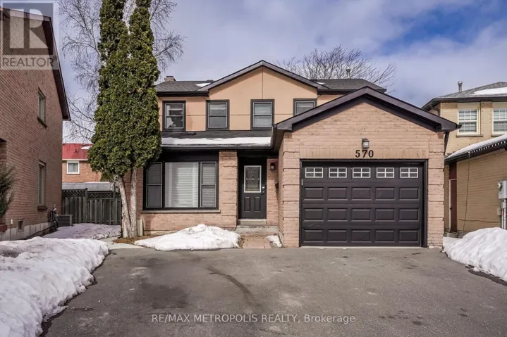 BSMT - 570 SPRINGVIEW DRIVE, Pickering (Amberlea), Ontario L1V4X2