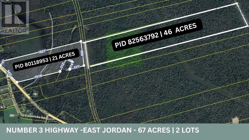Lots 3 Highway, East Jordan, Nova Scotia B0T1J0
