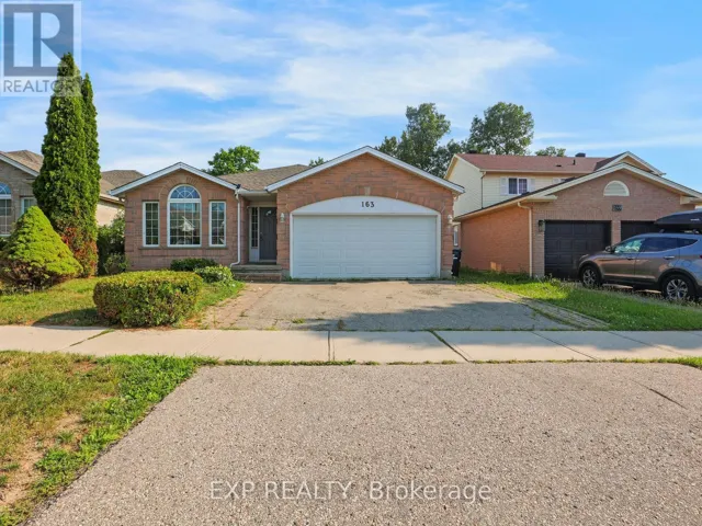 163 DAIMLER DRIVE, Kitchener, Ontario N2A4C7