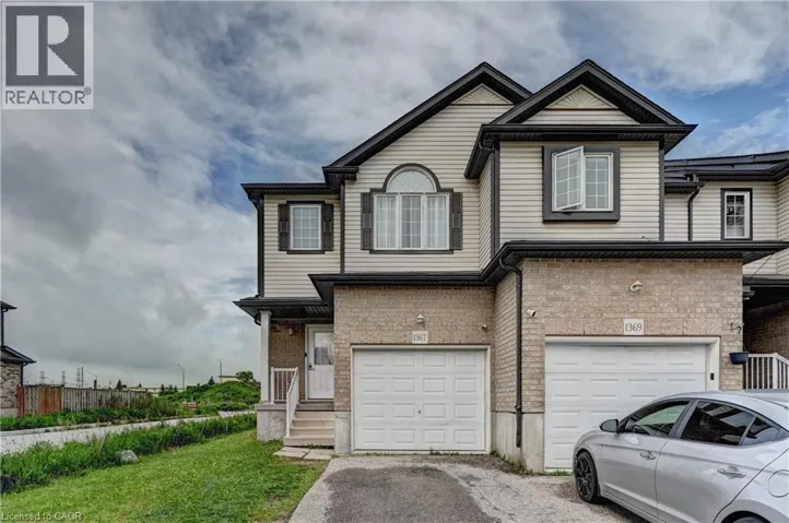 1367 COUNTRYSTONE Drive E, Kitchener, Ontario N2N3R8