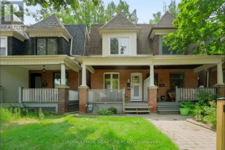 37 STRATHCONA AVENUE, Toronto (North Riverdale), Ontario M4K1K6