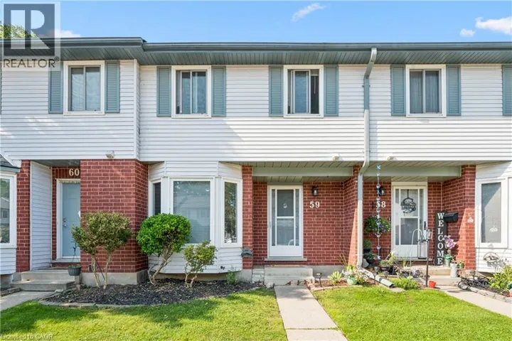 219 KINGSWOOD Drive Unit# 59, Kitchener, Ontario N2E3J4