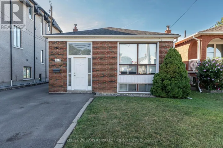 LOWER - 343 RANEE AVENUE, Toronto (Yorkdale-Glen Park), Ontario M6A1N9