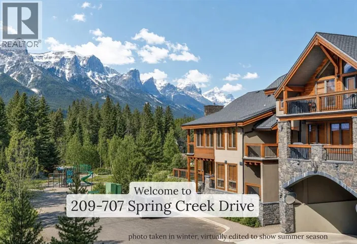 209, 707 Spring Creek Drive, Canmore, Alberta T1W0C7