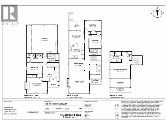 4438 W 4TH AVENUE, Vancouver, British Columbia V6R1R1