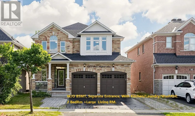 663 PETER RUPERT AVENUE, Vaughan (Patterson), Ontario L6A0S2