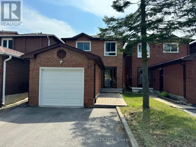 27 MANSTON CRESCENT, Markham (Milliken Mills East), Ontario L3R7A5