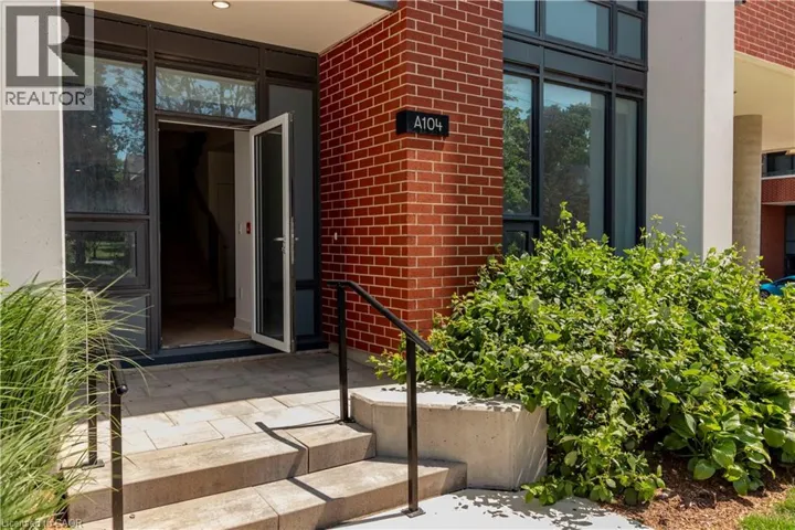 5 WELLINGTON Street S Unit# 104, Kitchener, Ontario N2G0E3