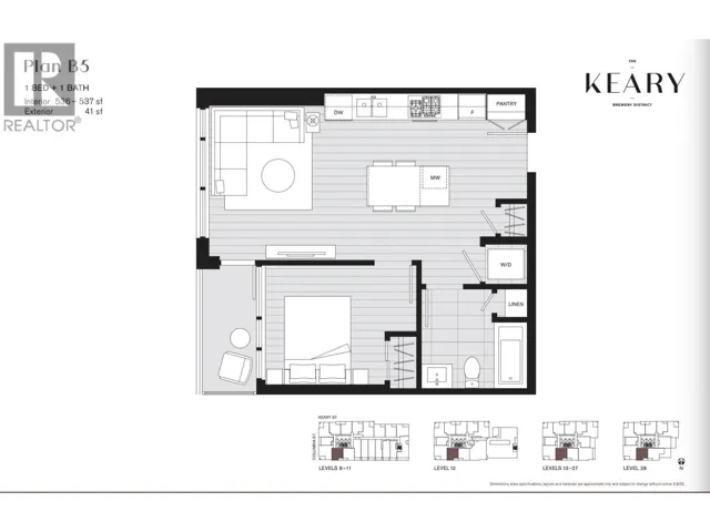 2507 230 KEARY STREET, New Westminster, British Columbia V3L0A6