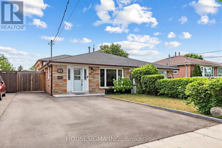 61 RUTHMAR CRESCENT, Toronto (Black Creek), Ontario M3N2C6