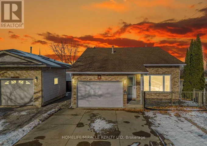 4 EASTWOOD DRIVE, Welland (N. Welland), Ontario L3C6W3