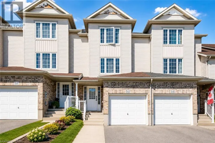 233 RED CLOVER Court, Kitchener, Ontario N2E4J5