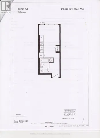 1926 - 400 KING STREET W, Toronto (Waterfront Communities), Ontario M5V0X8