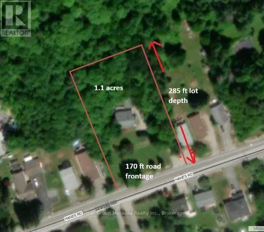 66 HANES ROAD, Huntsville (Chaffey), Ontario P1H1M3
