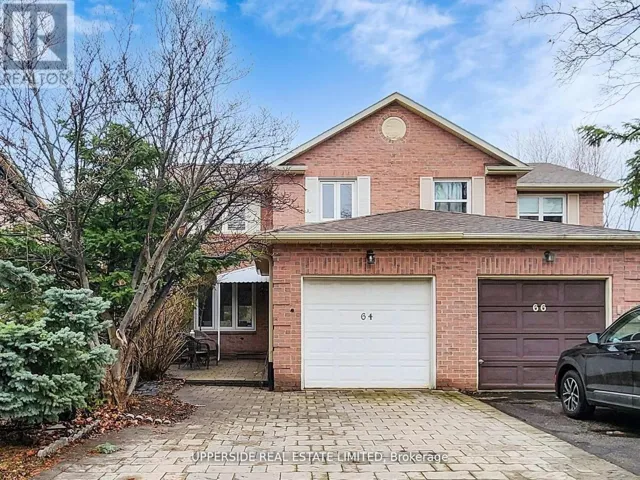 64 COLLEEN STREET, Vaughan (Crestwood-Springfarm-Yorkhill), Ontario L4J5G6