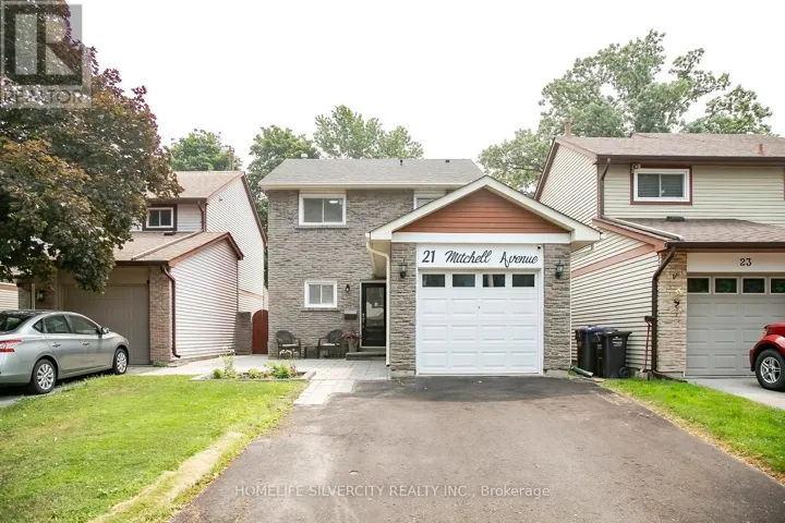 21 MITCHELL AVENUE, Brampton (Heart Lake West), Ontario L6Z1H2