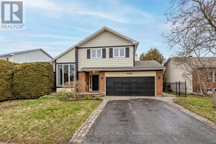 6368 VISENEAU DRIVE, Ottawa, Ontario K1C2J2