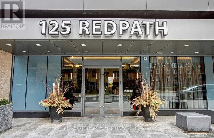 906 - 125 REDPATH AVENUE, Toronto (Mount Pleasant West), Ontario M4S2J9