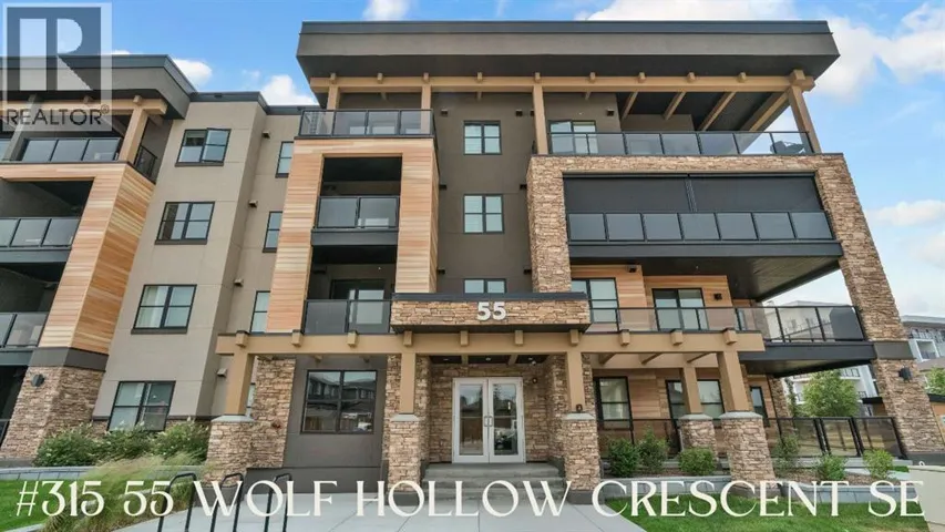 315, 55 Wolf Hollow Crescent SE, Calgary, Alberta T2X5K9