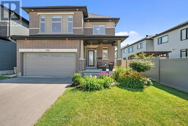 104 HEIRLOOM STREET, Ottawa, Ontario K4M0L3