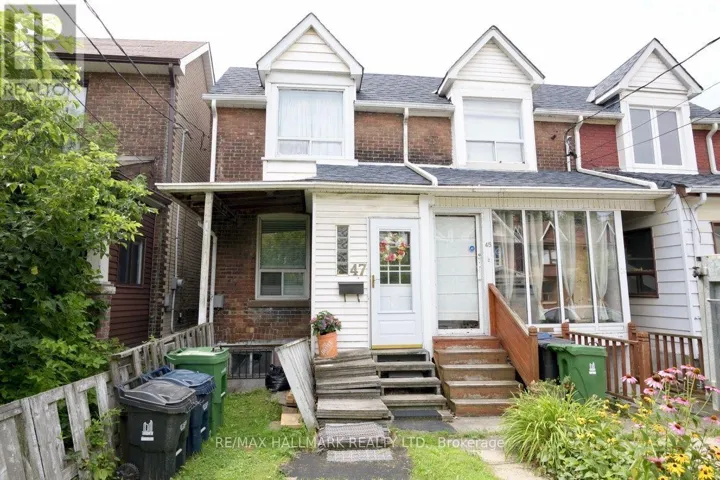 47 DENTONIA PARK AVENUE, Toronto (Crescent Town), Ontario M4C1W6