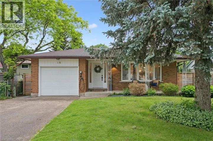 18 JASPER Court, Kitchener, Ontario N2E1C6