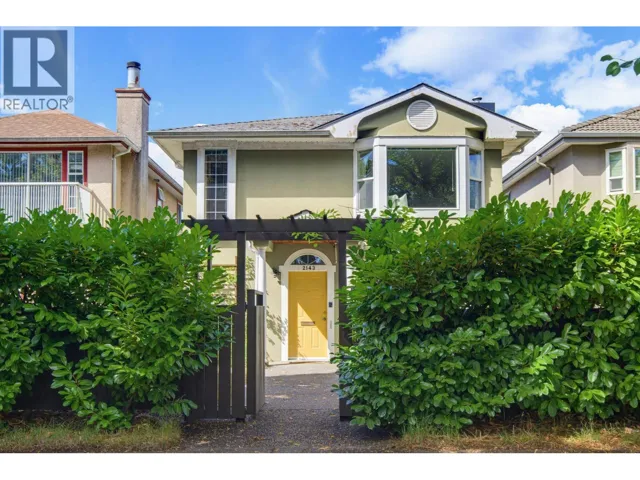 2143 UPLAND DRIVE, Vancouver, British Columbia V5P2C9