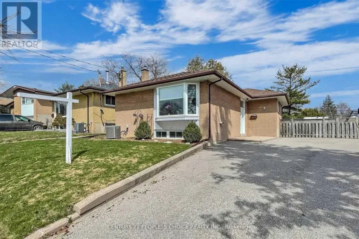 5 MID PINES ROAD, Toronto (Woburn), Ontario M1G2L5