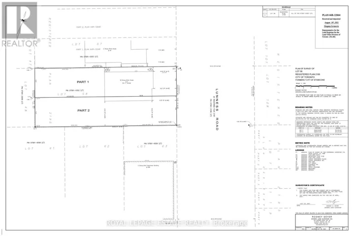 2G LUNNESS ROAD, Toronto (Alderwood), Ontario M8W4M3