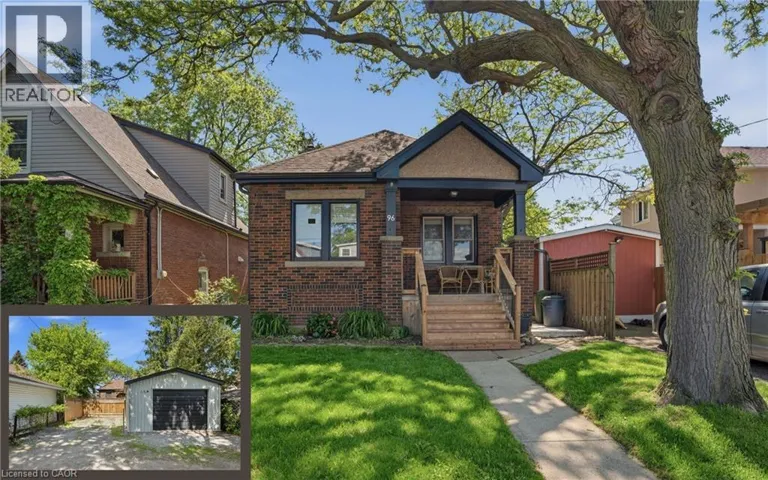96 PALING Avenue, Hamilton, Ontario L8H5J4