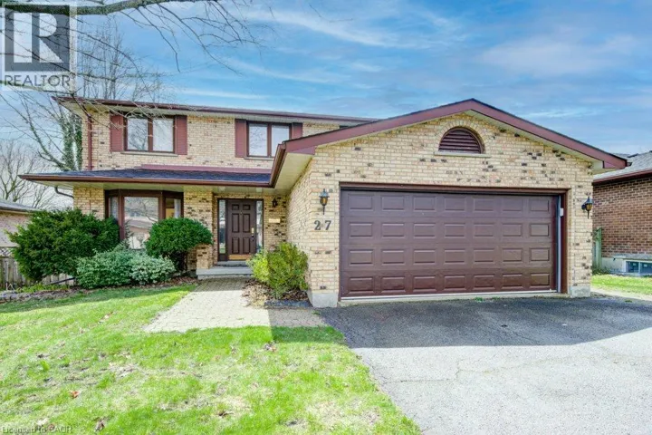 27 WALMER Gardens, London, Ontario N6G4H4