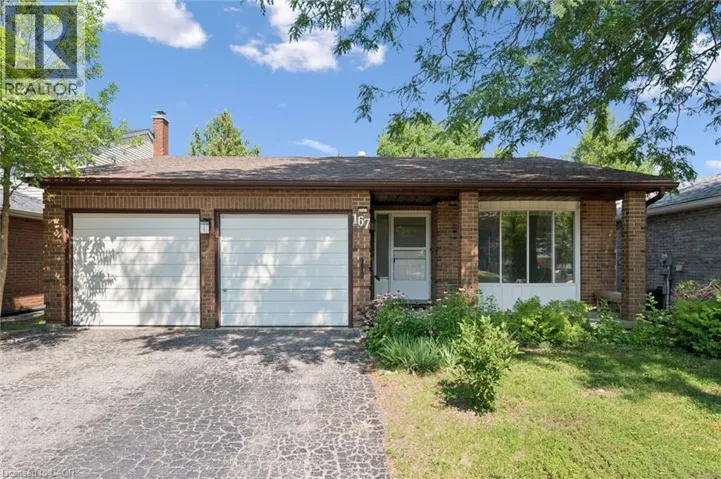 167 WESTVALE Drive, Waterloo, Ontario N2T1B7