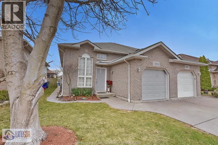 1003 SILVERDALE Unit# UPPER, Windsor, Ontario N9G2R8