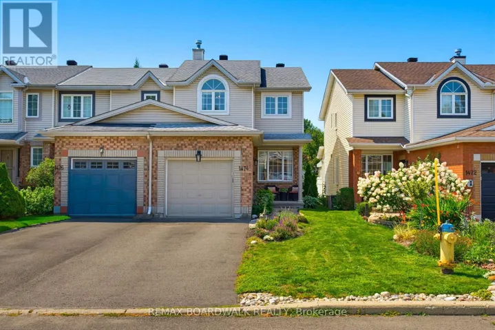 1474 BONNEVILLE CRESCENT, Ottawa, Ontario K1C7N1