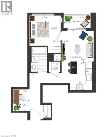 5 WELLINGTON Street S Unit# 1611, Kitchener, Ontario N2G0E3