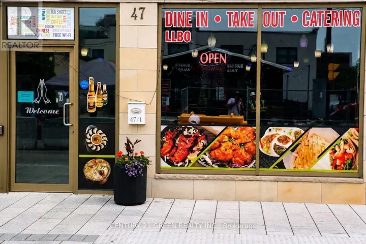 #1 - 47 QUEEN STREET W, Brampton (Downtown Brampton), Ontario L6Y1L9