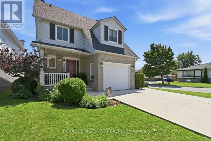 5 CULLIGAN CRESCENT, Thorold (Confederation Heights), Ontario L2V4P1