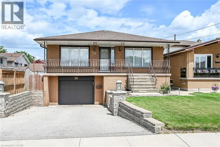 39 ALGONQUIN Court, Hamilton, Ontario L8T4T2